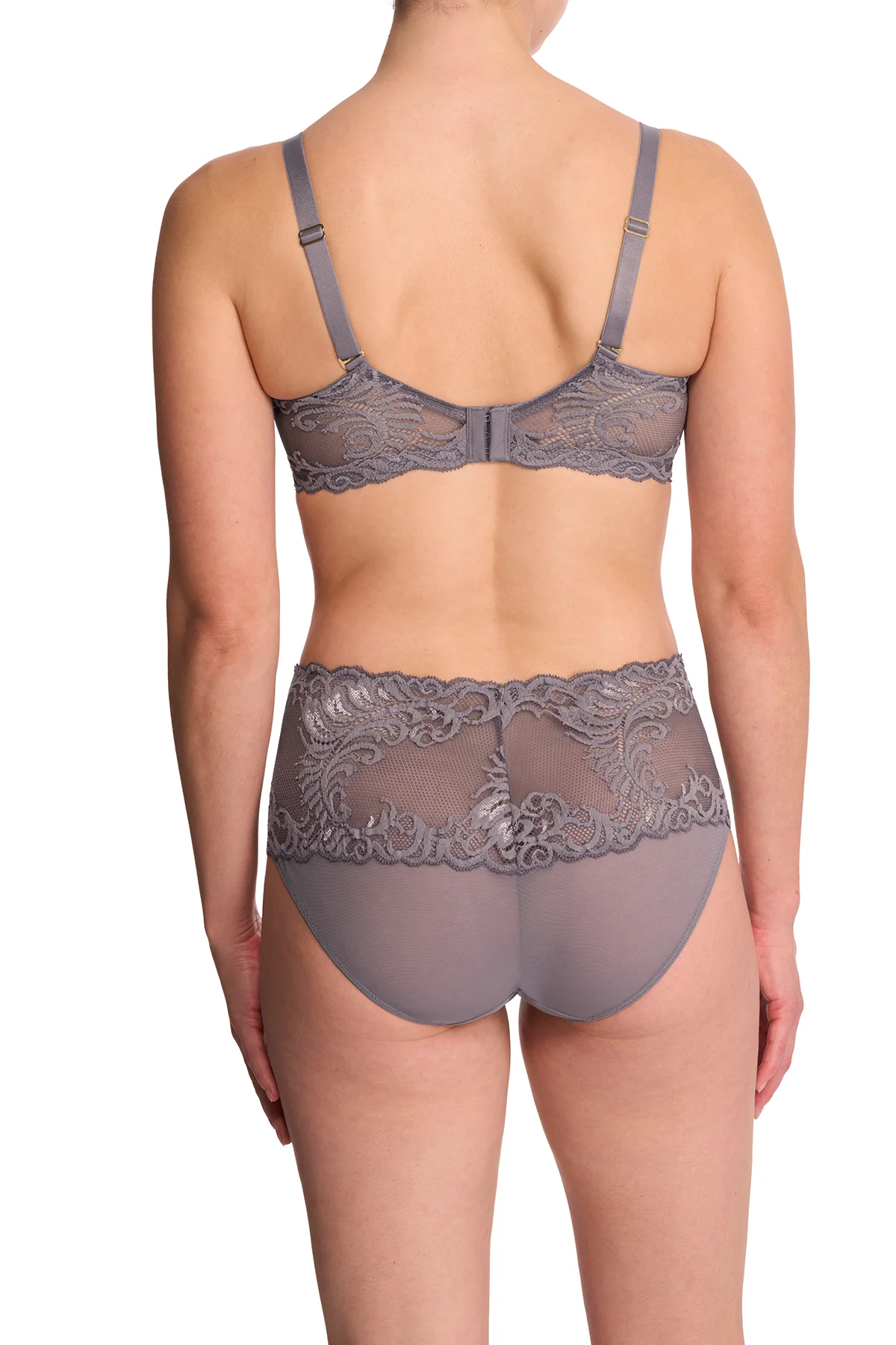 Feathers Full Figure Contour Underwire Bra - Image 7