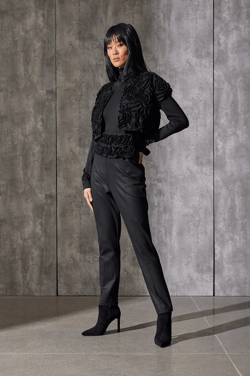Felt 3D Embroidered Bolero - Image 4