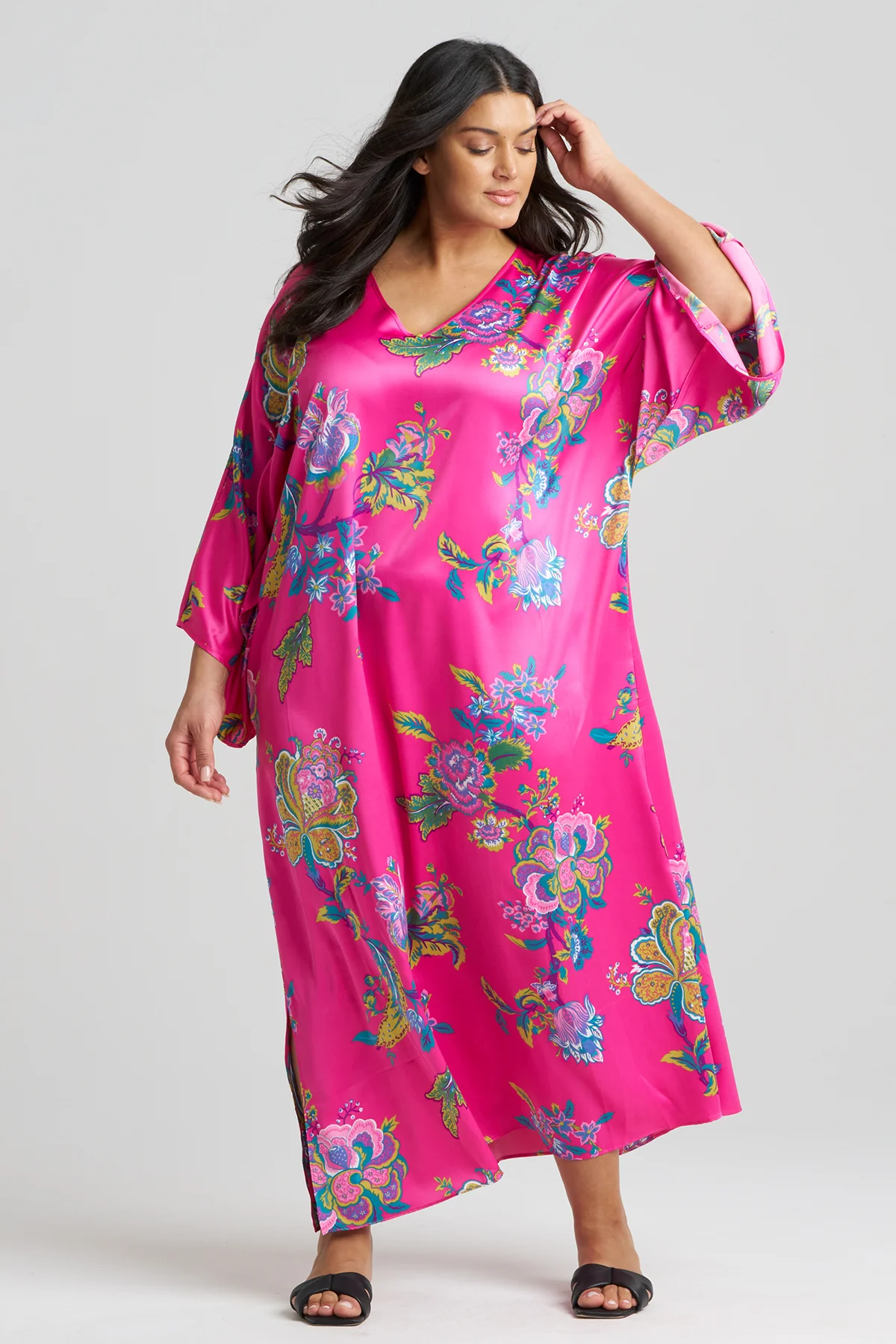 Festival Satin Caftan - Image 3