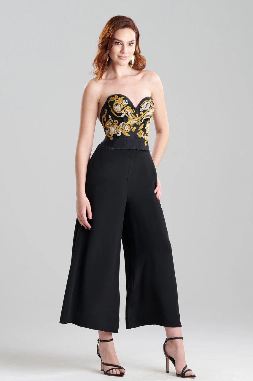 Floral Embroidered Corset - Image 2