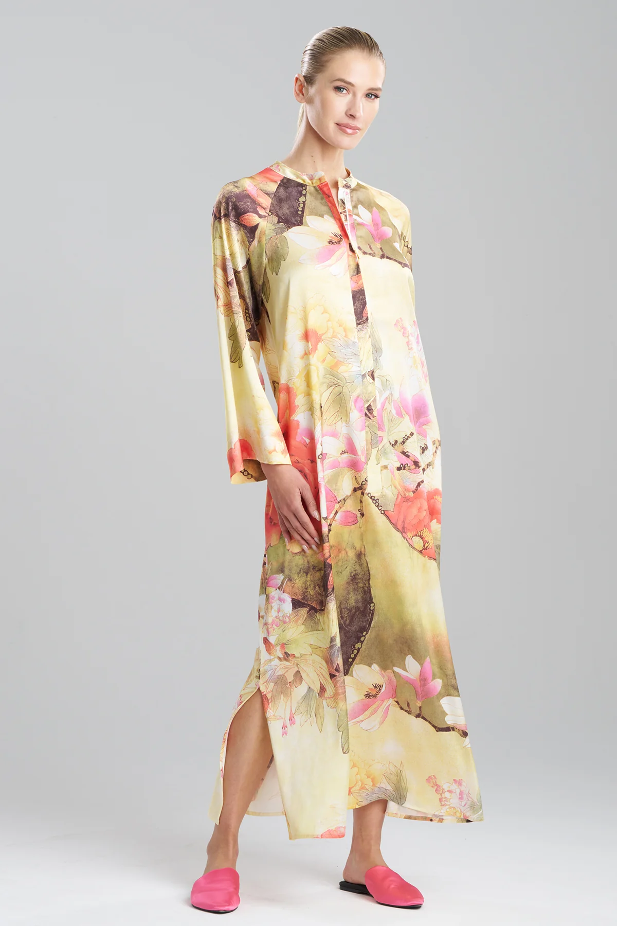 Floral Garden Zip Caftan - Image 2