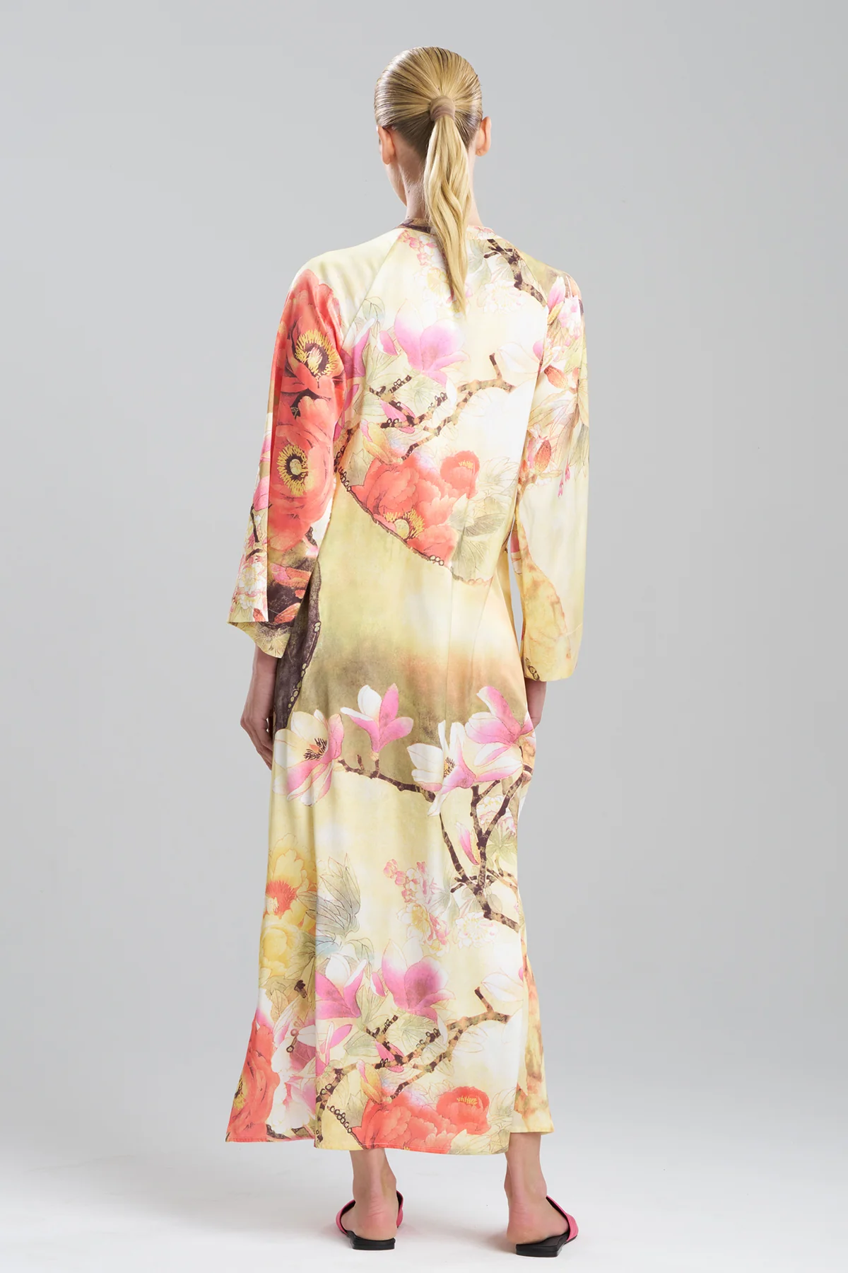 Floral Garden Zip Caftan - Image 3