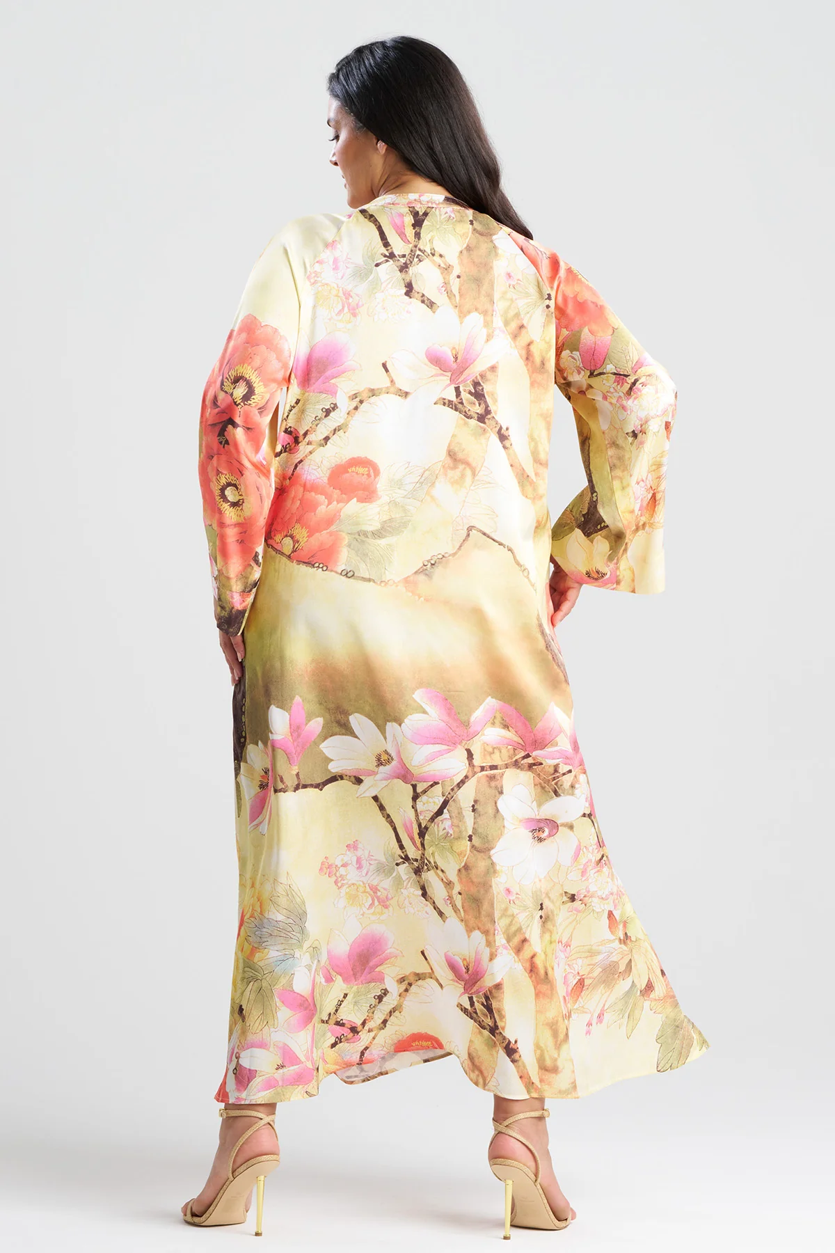 Floral Garden Zip Caftan - Image 5