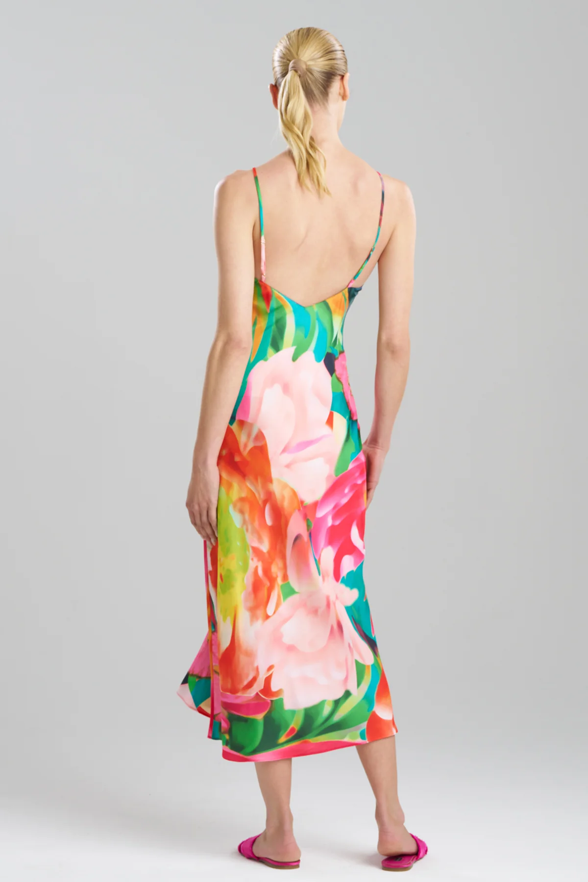 Garbo V-Neck Slip Dress - Image 3