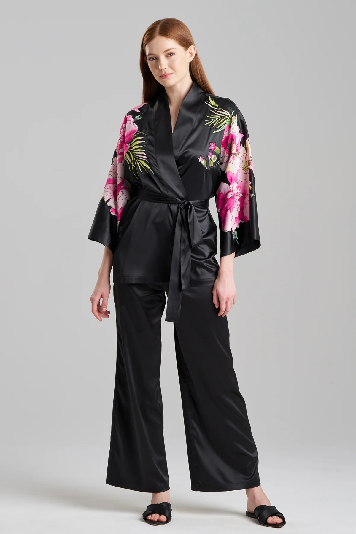 Glamour Floral Applique Wrap