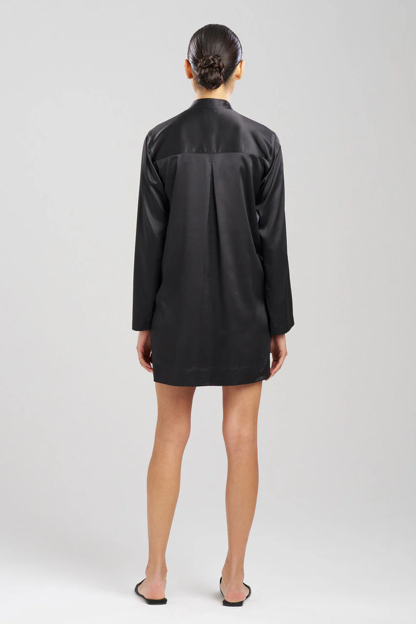 Glamour Mandarin Tunic Sleepshirt - Image 2