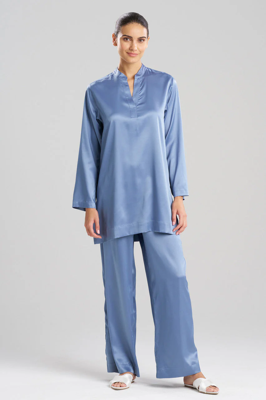 Glamour Mandarin Tunic Sleepshirt