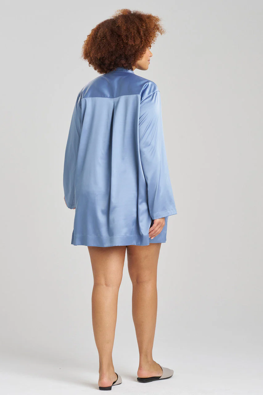 Glamour Mandarin Tunic Sleepshirt - Image 4