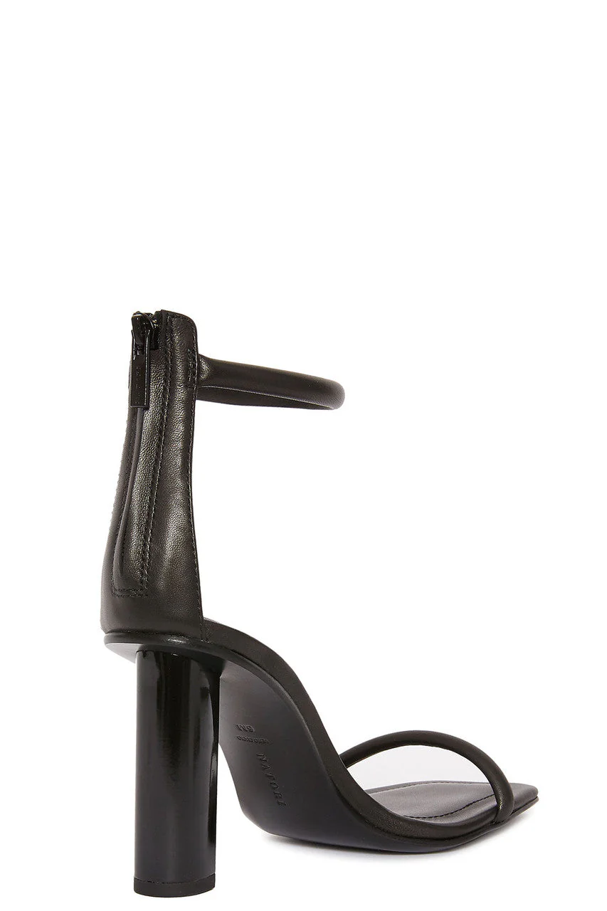 Glow Nappa Leather Block Heel Sandal - Image 2