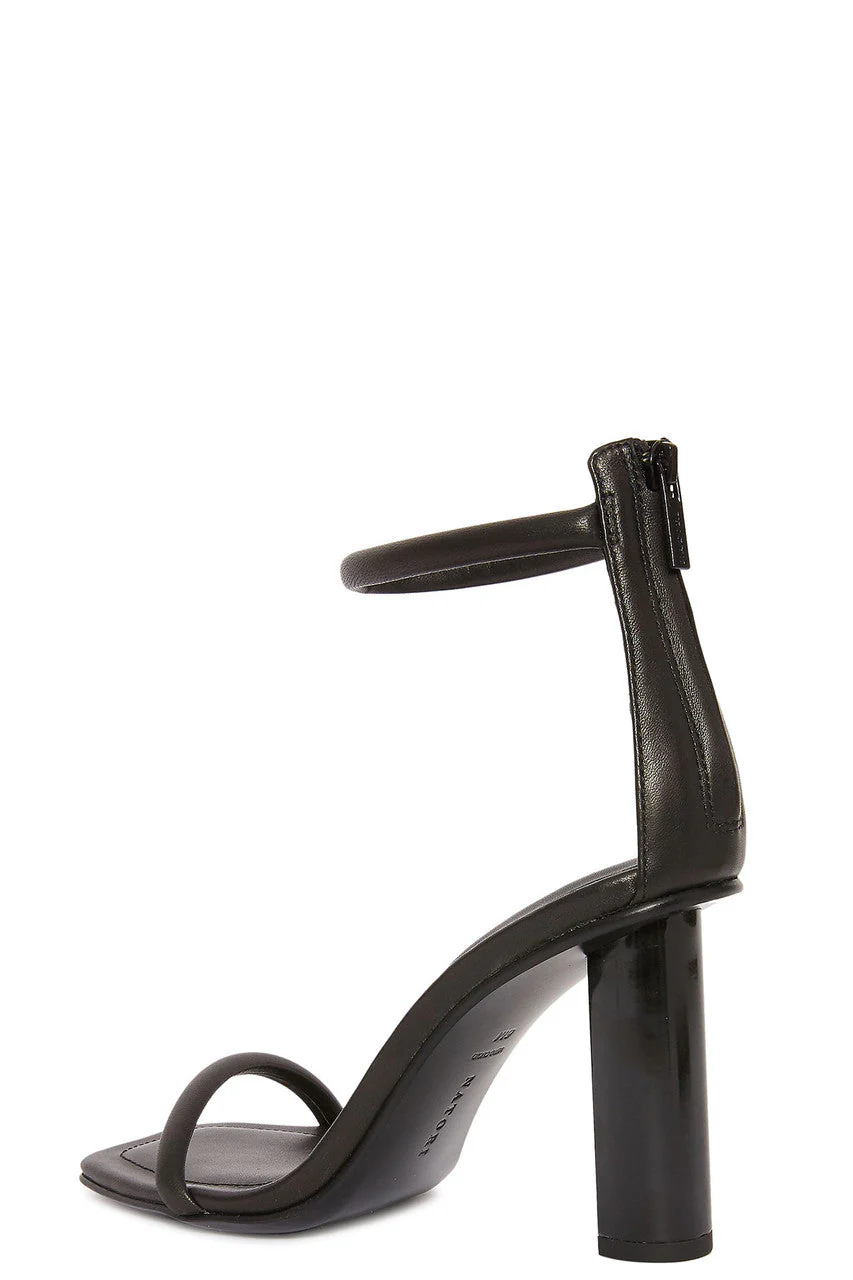 Glow Nappa Leather Block Heel Sandal - Image 3