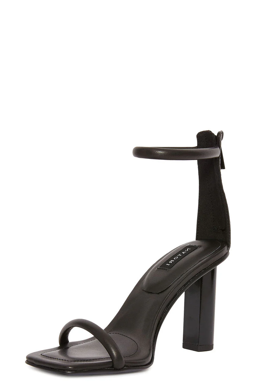 Glow Nappa Leather Block Heel Sandal - Image 4