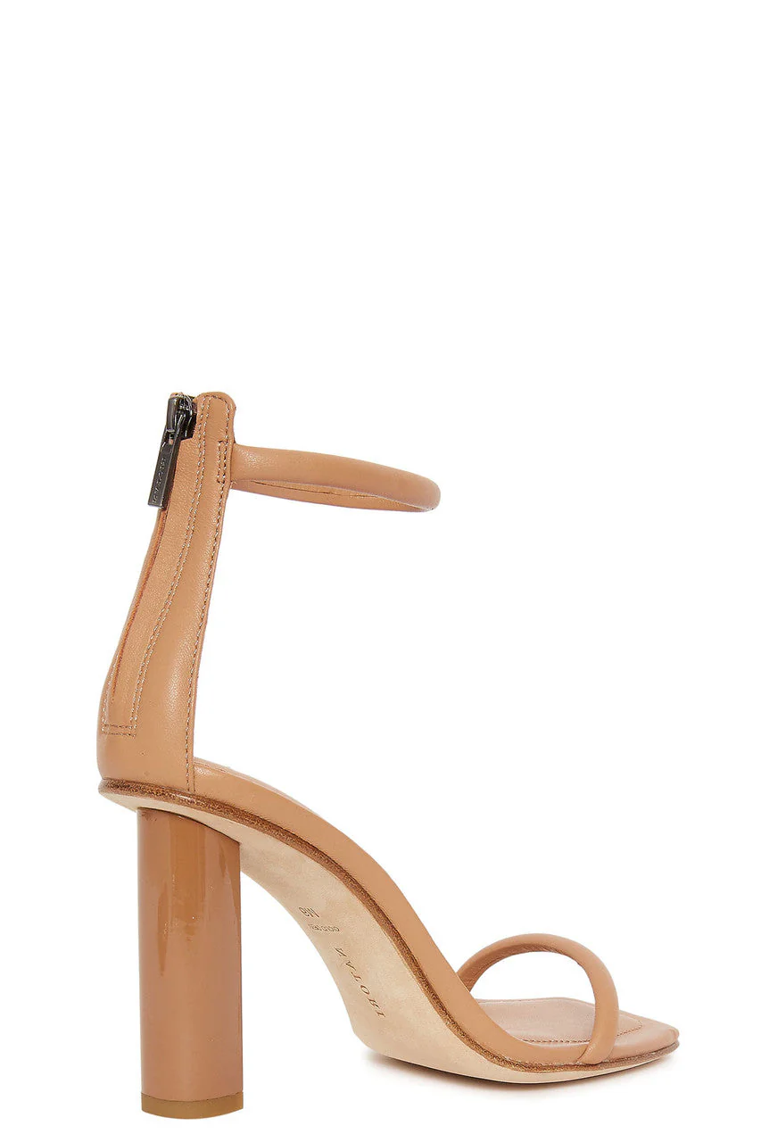 Glow Nappa Leather Block Heel Sandal - Image 5
