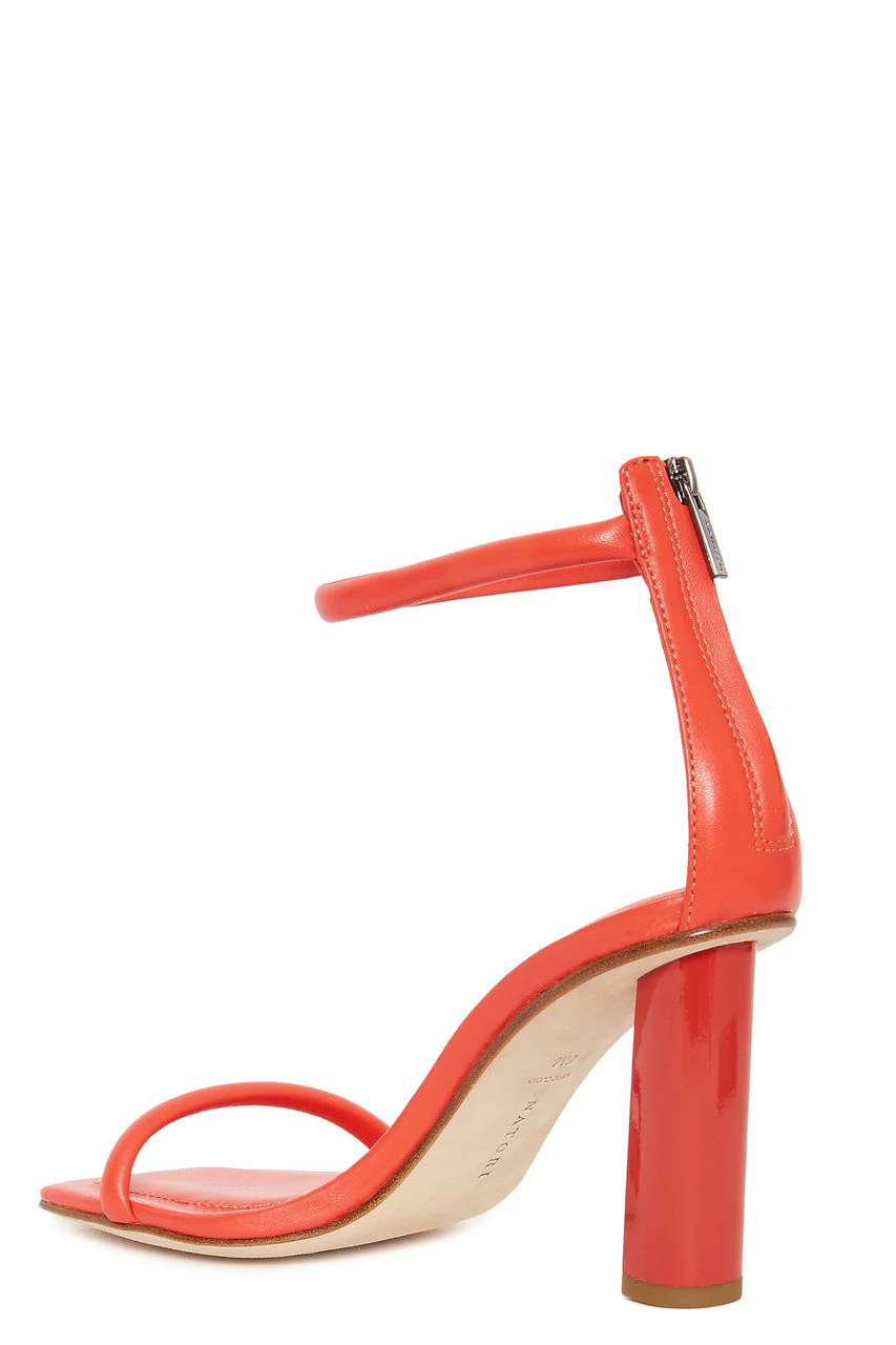 Glow Nappa Leather Block Heel Sandal - Image 3
