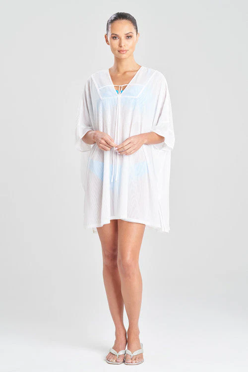 Heleneca Mesh Wedge Short Caftan
