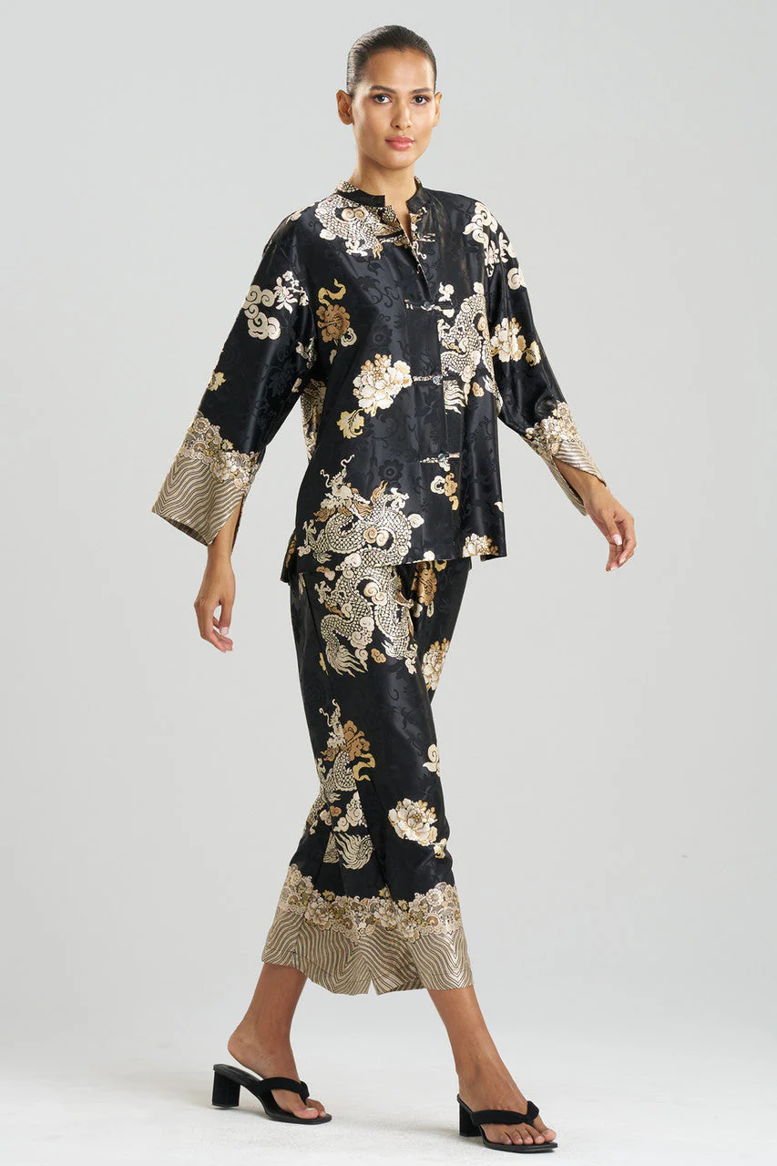 Imperial Dragon Jacquard Mandarin PJ