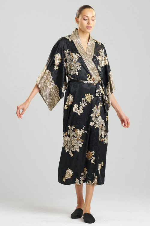 Imperial Dragon Jacquard Robe