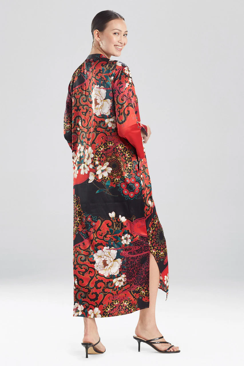 Imperial Lotus Zip Caftan - Image 5