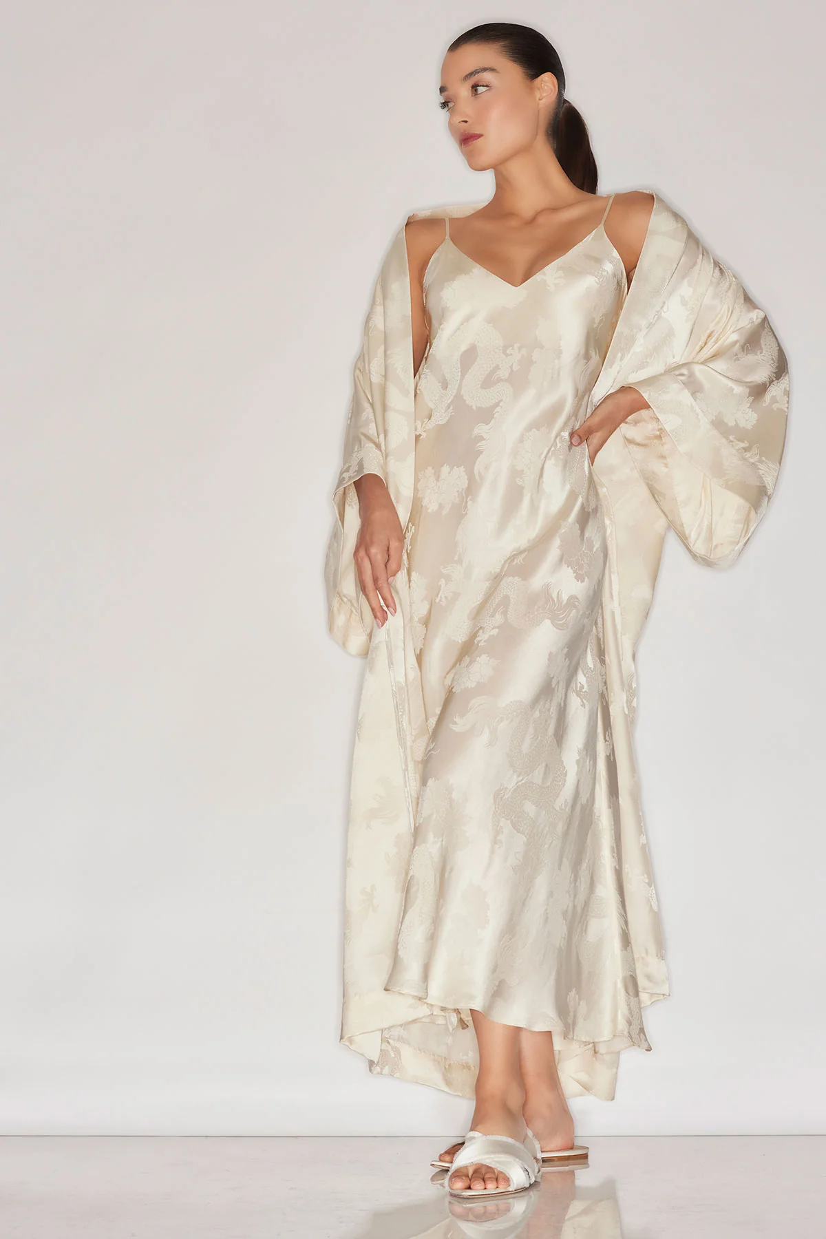Ines Dragon Slip Dress