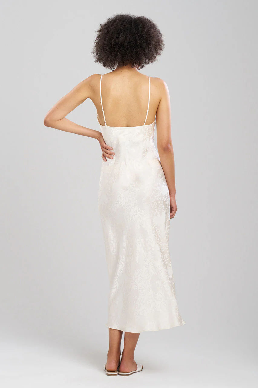 Ines Jacquard Silk Gown - Image 2