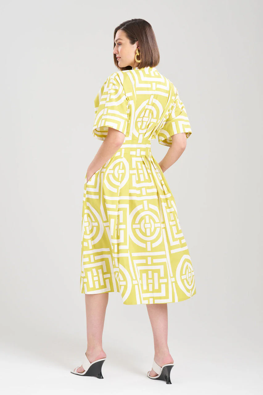 Infinity Cotton Poplin Mandarin Dress - Image 2