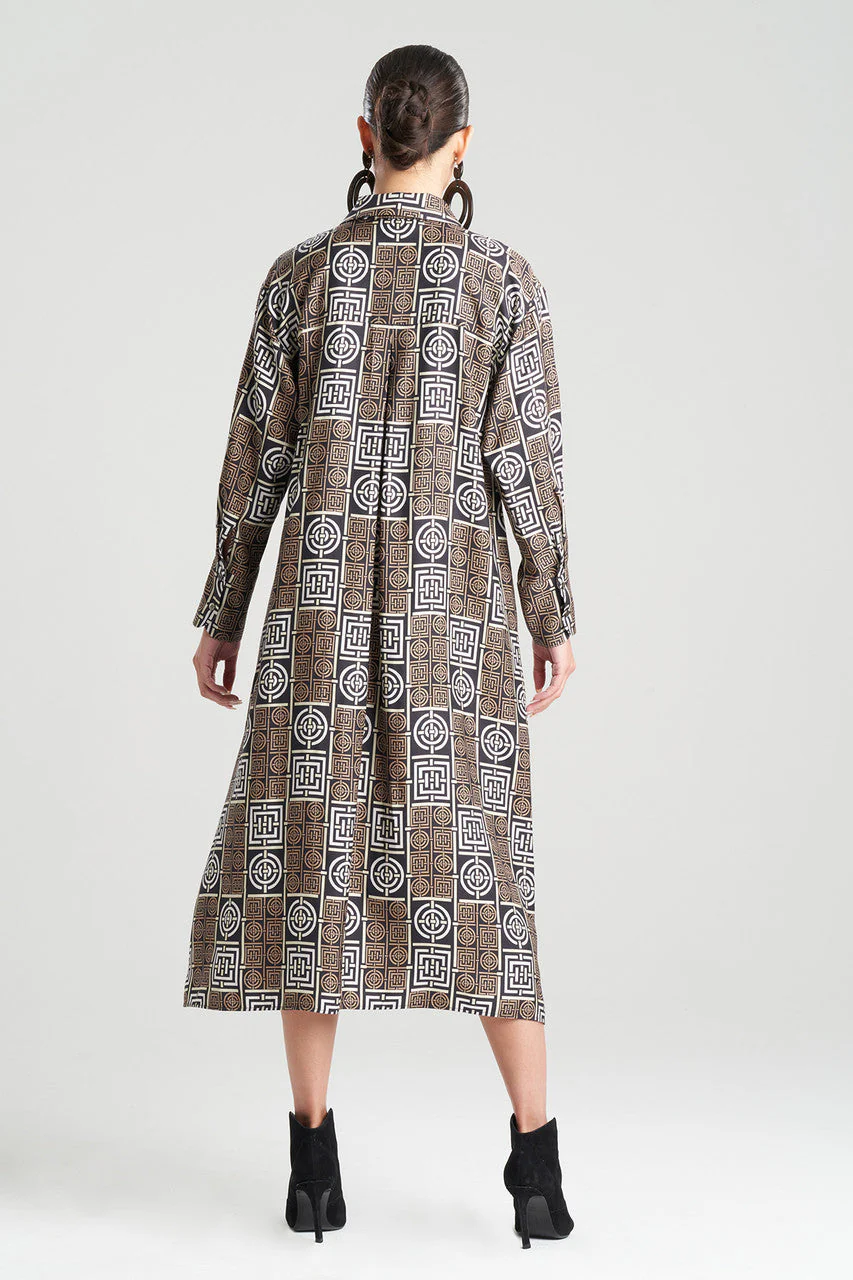 Infinity Cotton Silk Shirtdress - Image 3