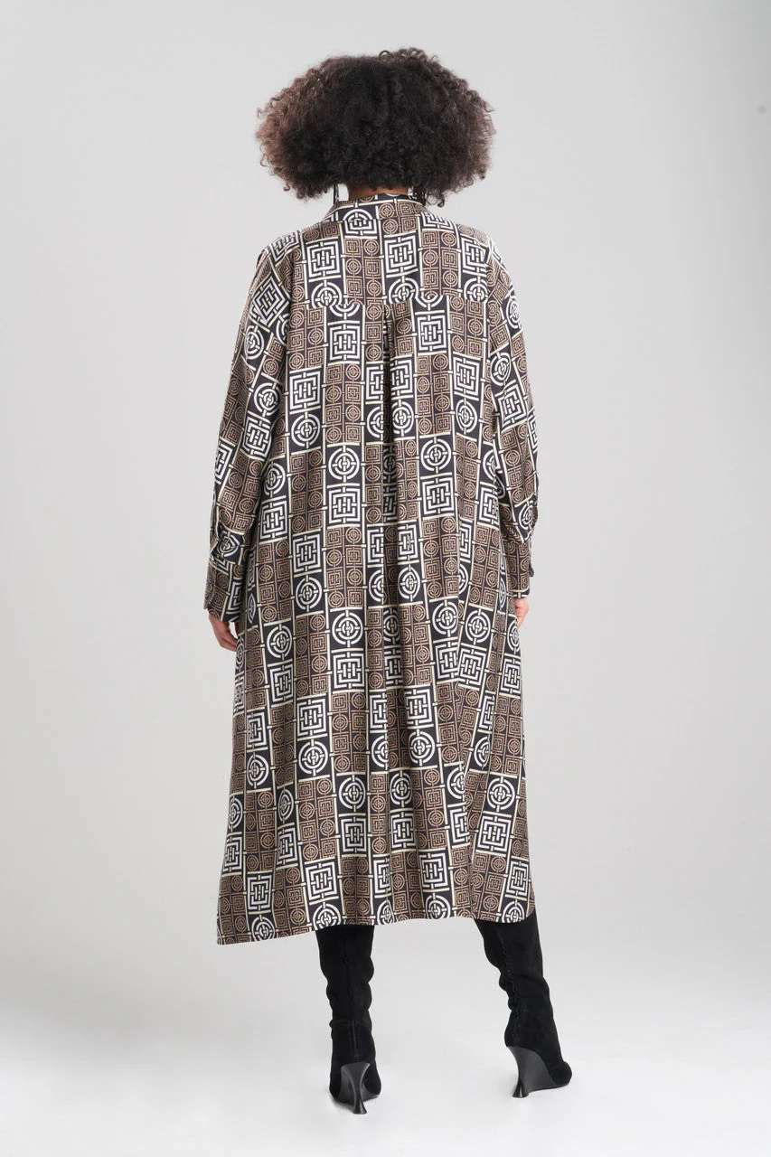 Infinity Cotton Silk Shirtdress - Image 4
