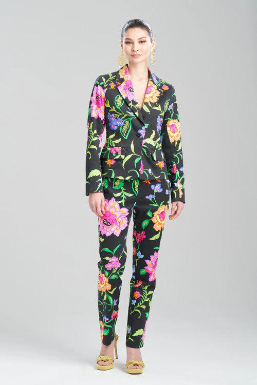 Junko Cotton Chino Tailored Blazer Jacket