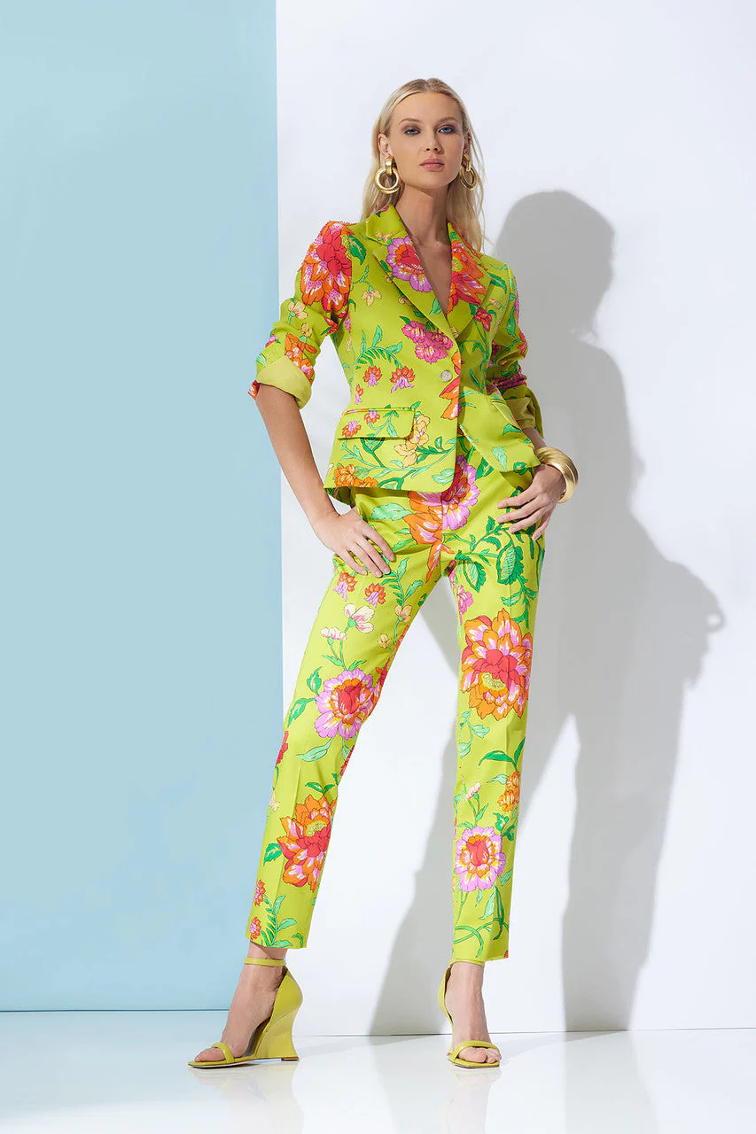 Junko Cotton Chino Tailored Blazer Jacket - Image 3
