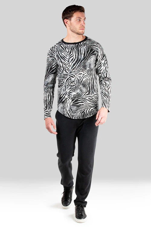 Kaede Jesey Printed Raglan Tee