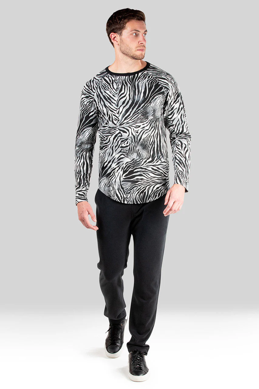 Kaede Jesey Printed Raglan Tee - Image 3