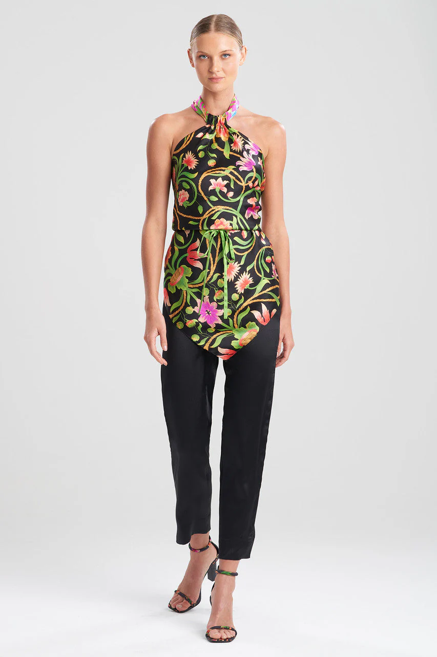 Kamakura Silk Scarf Top