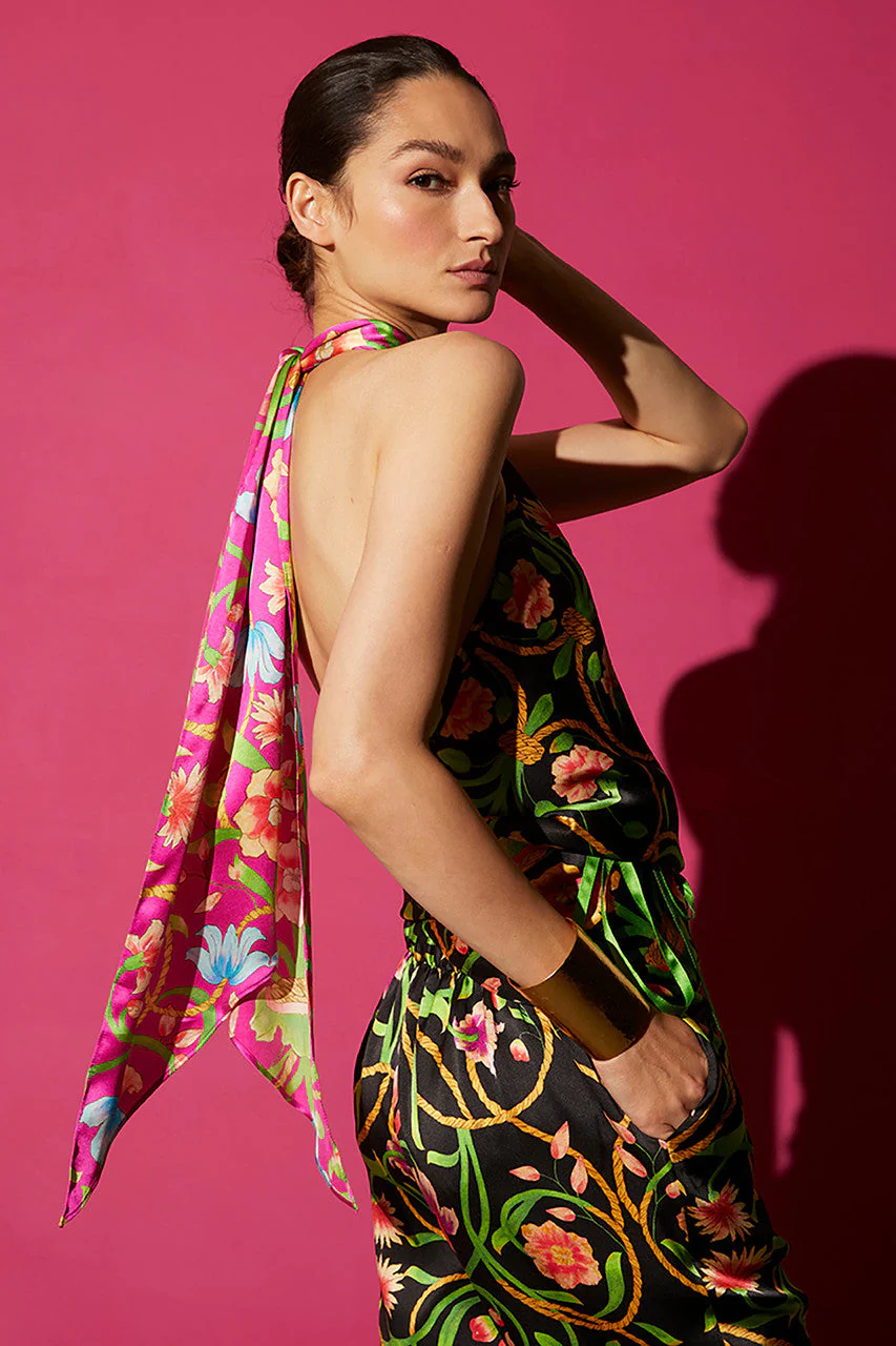 Kamakura Silk Scarf Top - Image 4