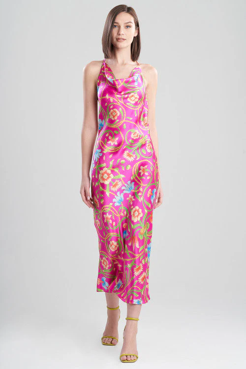 Kamakura Silk T-Back Gown