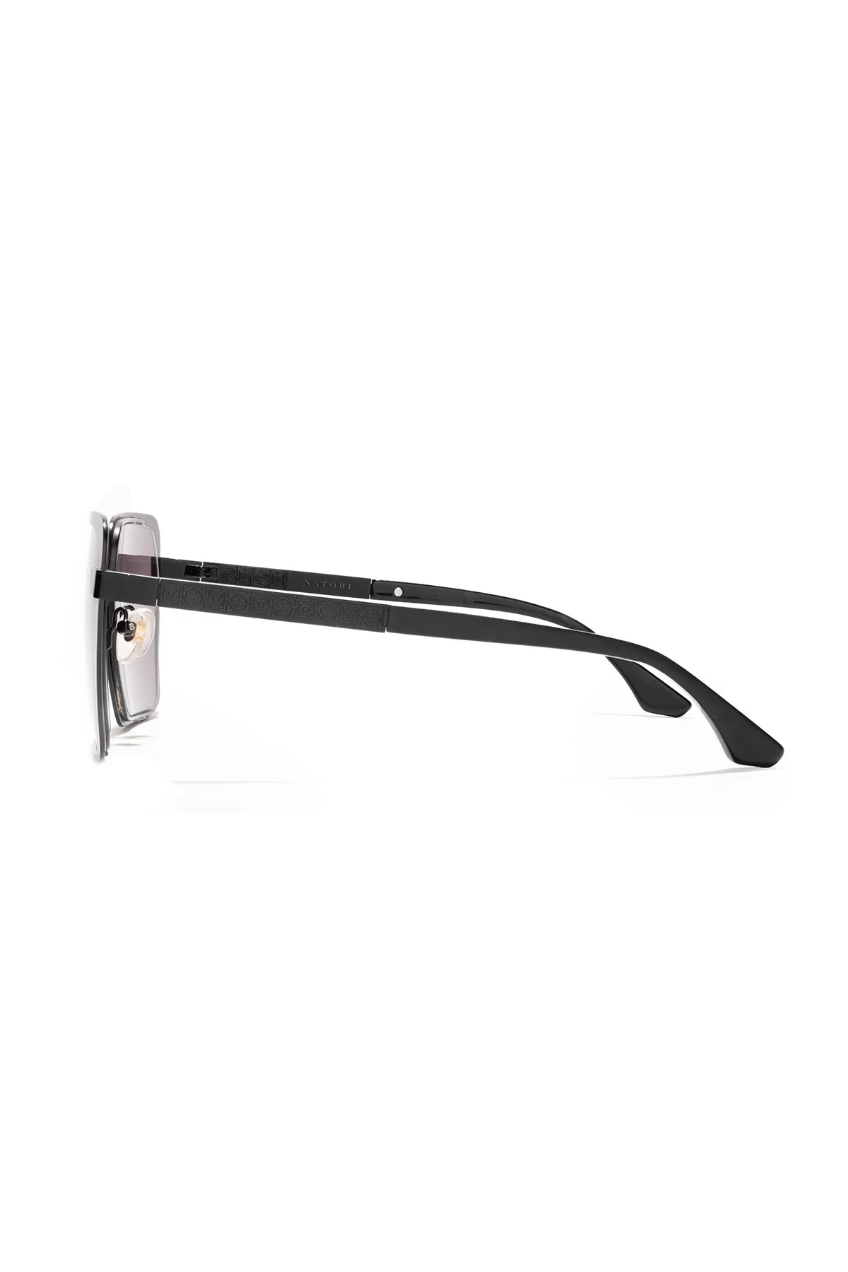 Kintsu Metal Rectangle Sunglasses - Image 3
