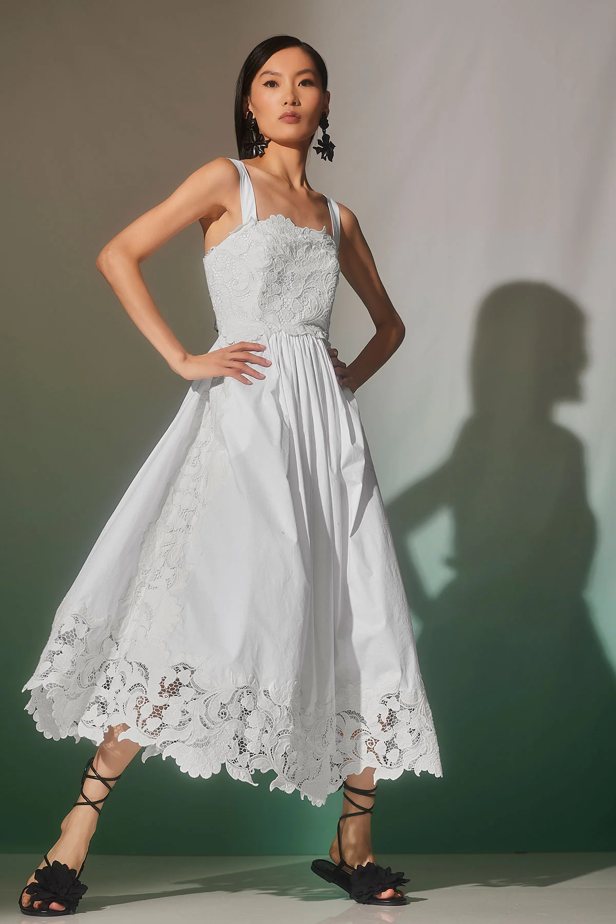 Kumo Embroidery Applique Sundress