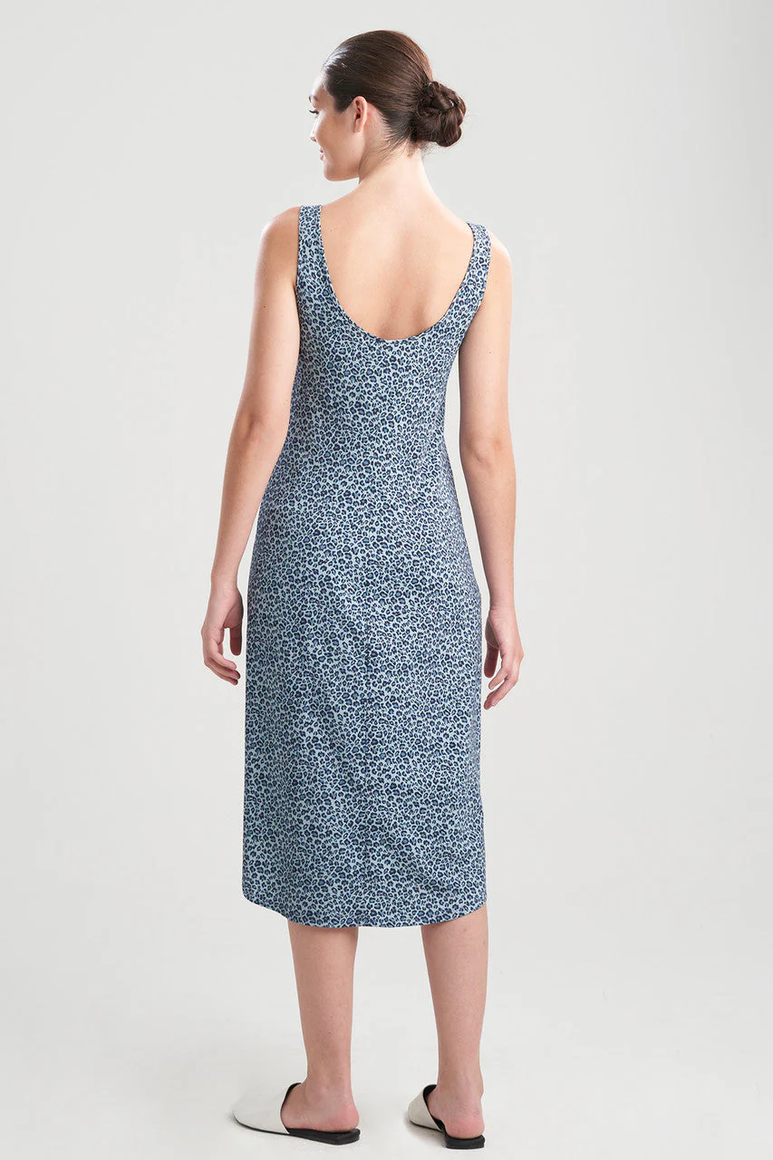 Leo-Printed Cotton Jersey Gown - Image 2