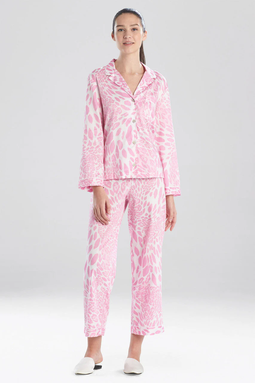 Leopard Printed Cotton Sateen PJ - Image 3