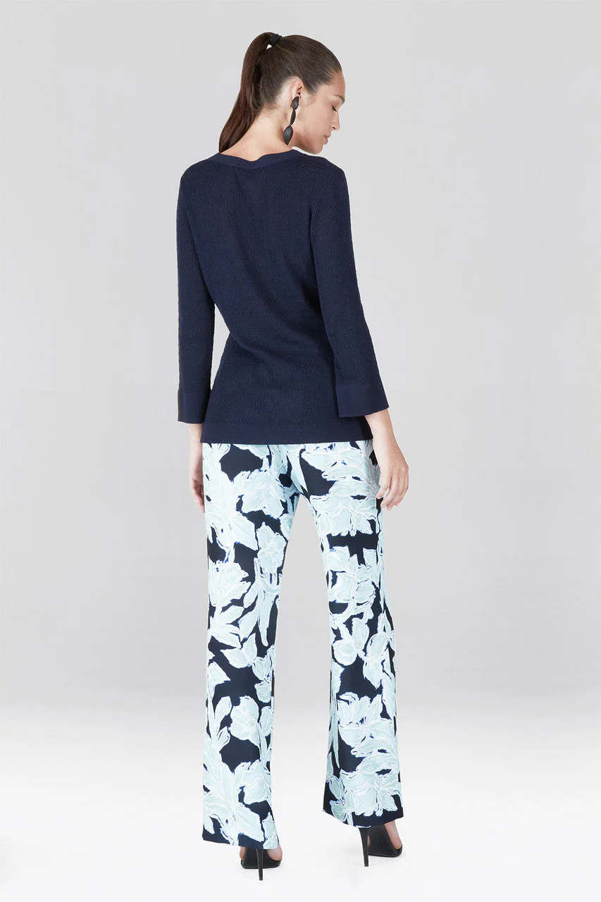 Light Weight Knit 3/4 Sleeve Top - Image 3