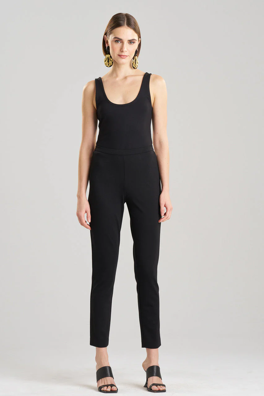 Light Weight Ponte Straight Leg Pants