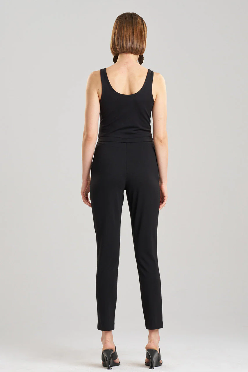 Light Weight Ponte Straight Leg Pants - Image 2