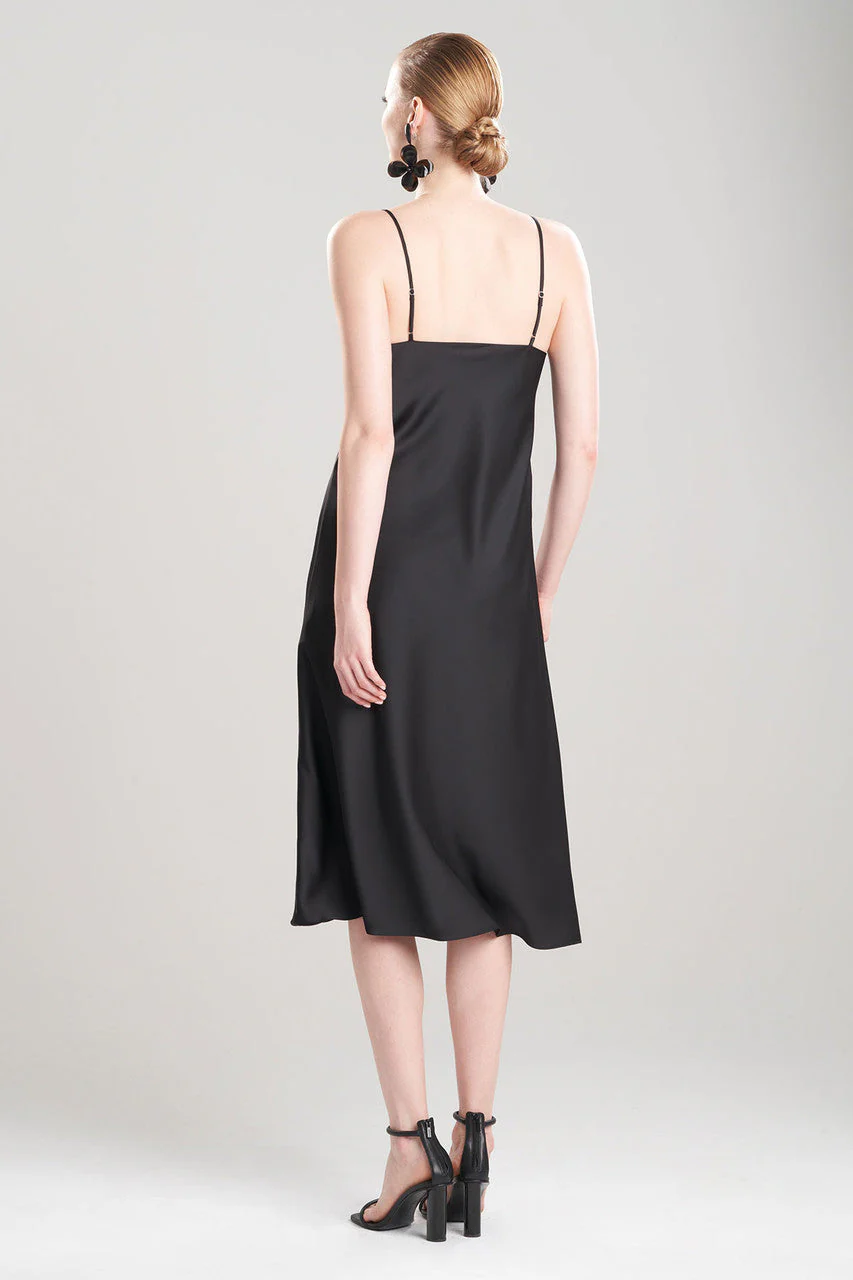 Luxe Charmeuse Beaded Slip Dress - Image 3