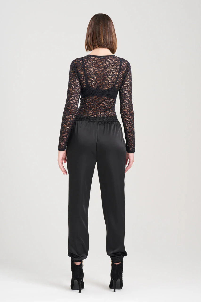 Luxe Charmeuse Jogger Pants - Image 2