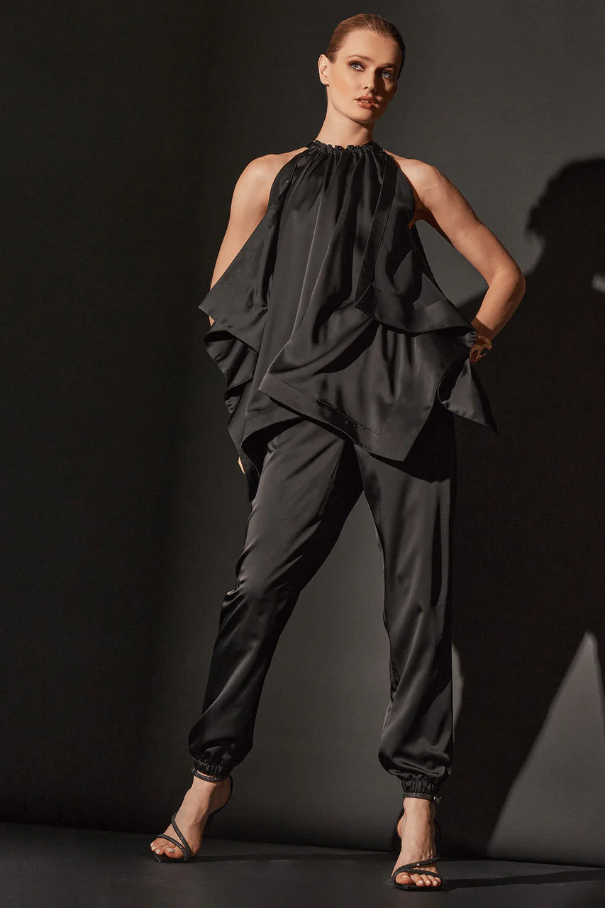 Luxe Charmeuse Jogger Pants - Image 4