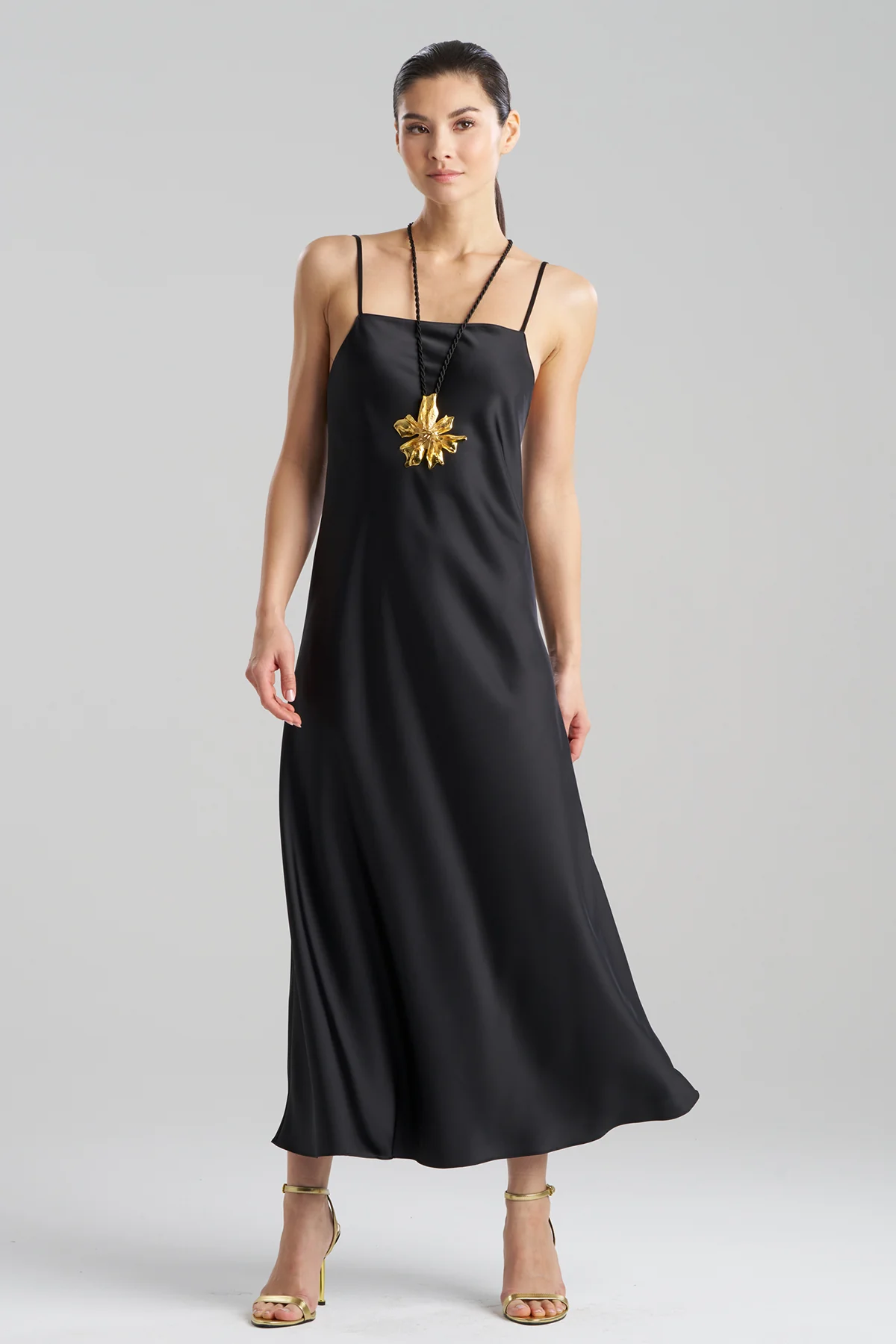 Luxe Charmeuse Slip Dress - Image 2