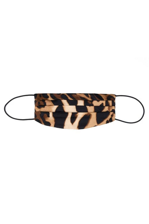 Luxe Leopard Face Mask