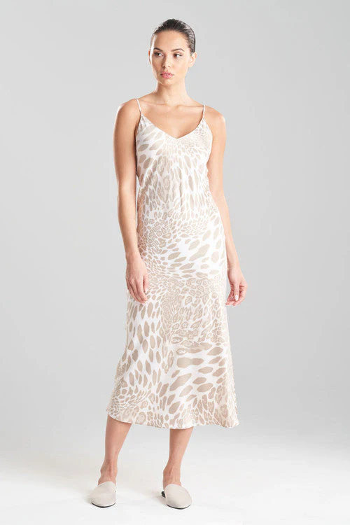Luxe Leopard Slip Dress