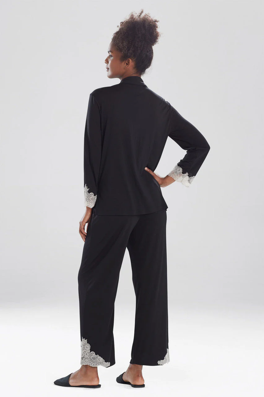 Luxe Shangri-La TENCEL™ Long Sleeve Notch PJ - Image 2