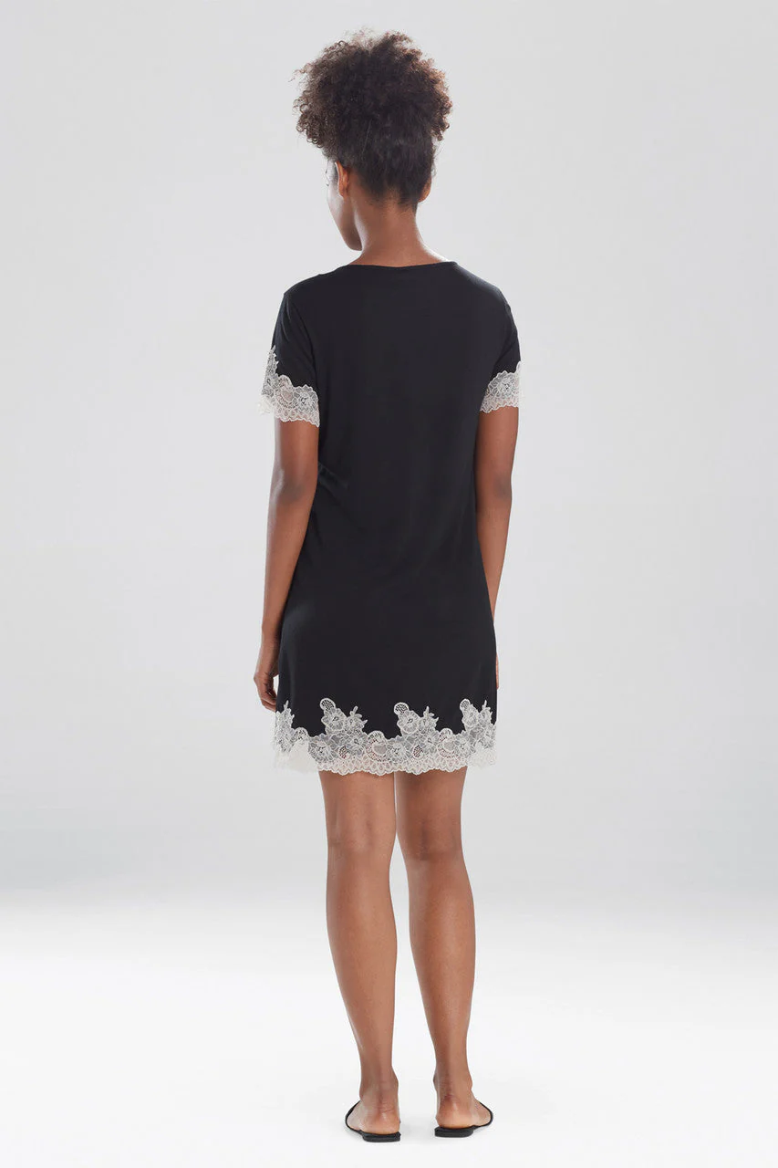 Luxe Shangri-La TENCEL™ Short Sleeve Sleepshirt - Image 2