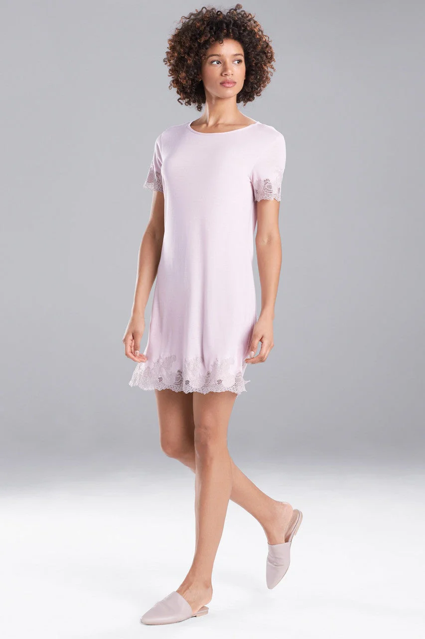Luxe Shangri-La TENCEL™ Short Sleeve Sleepshirt - Image 2