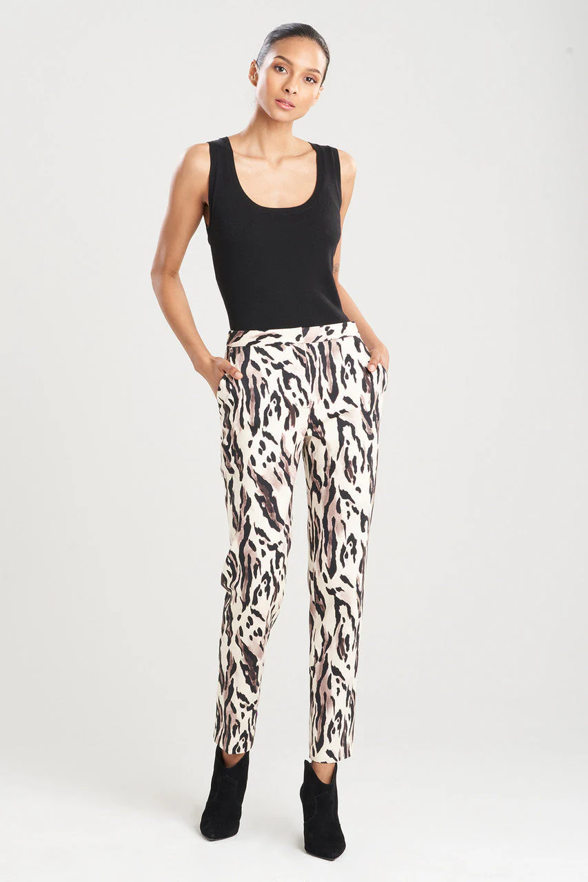 Lynx Cotton Sateen Pants - Image 2